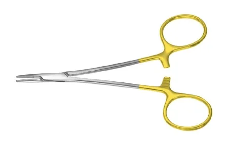 Integra Lifesciences - PM-2405 - Needle Holder 4-3/4 Inch Length Delicate, Smooth Jaw Finger Ring Handle