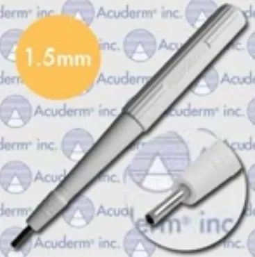 Acuderm - Acu-Punch - P1525 - Biopsy Punch Acu-Punch Dermal 1.5 mm OR Grade