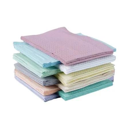 TIDI Products - 917473 - Towel, 2-Ply Tissue & Poly, Blue, 17" x 18", 500/cs (24 cs/plt)