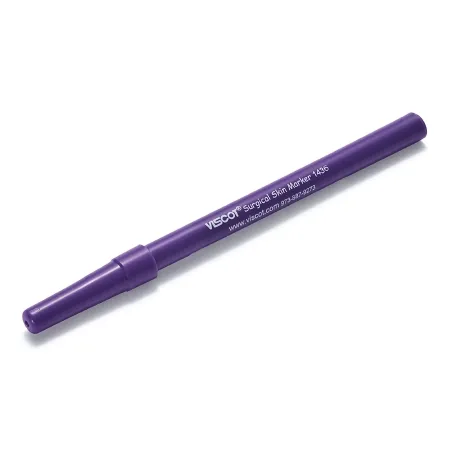 Viscot Industries - 1436-100 - Surgical Skin Marker Viscot Gentian Violet Ultra Fine Tip Without Ruler Nonsterile