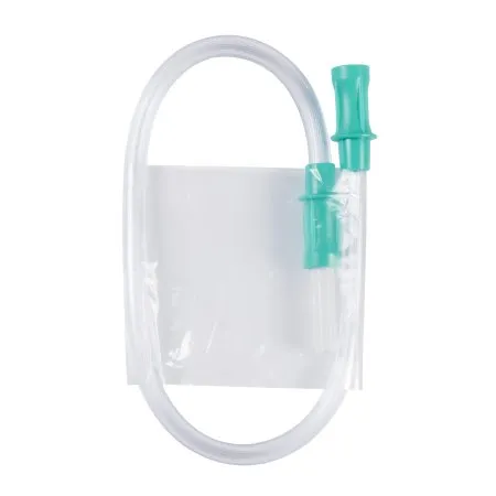 McKesson - 16-66304 - Suction Connector Tubing McKesson 1-1/2 Foot Length 0.188 Inch I.D. Sterile Female / Male Connector Clear Ribbed OT Surface PVC