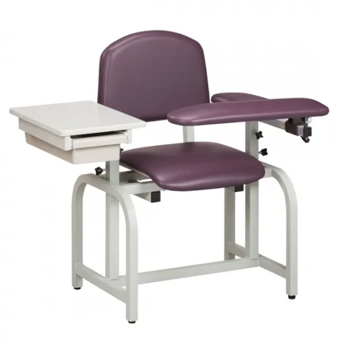 Clinton Industries - From: 66020 To: 66022  Lab X series padded chair w/ drawer