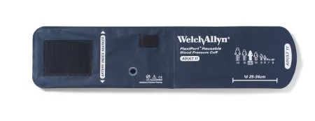 Welch Allyn - From: REUSE-10 To: REUSE-10-2TP - FlexiPort Reusable Blood Pressure Cuff FlexiPort 20 to 26 cm Arm Nylon Cuff Small Adult Cuff