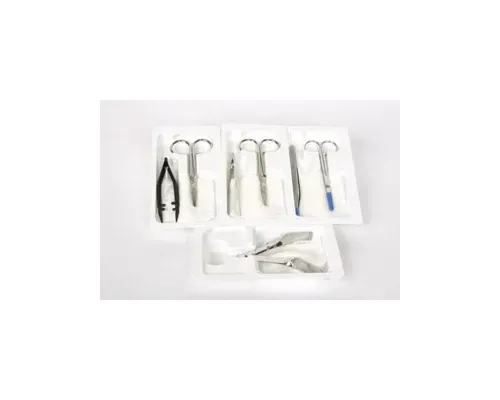Cardinal Health - 66200- - Suture Removal Kit , Littauer Scissors & Metal Forceps, (Continental US Only)