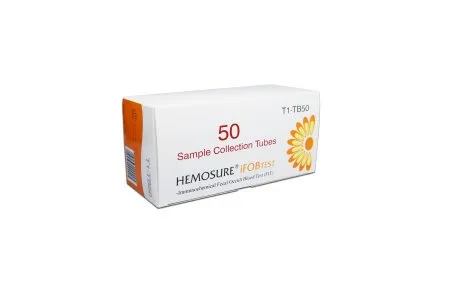 Hemosure - T1-TB50 - Collection Tubes Only, 50/bx
