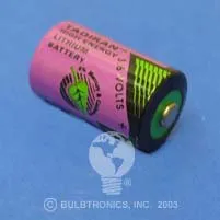 Bulbtronics - Tadiran - 0034167 - Lithium Battery Tadiran 1/2 AA Cell 3.6V Disposable 1 Pack