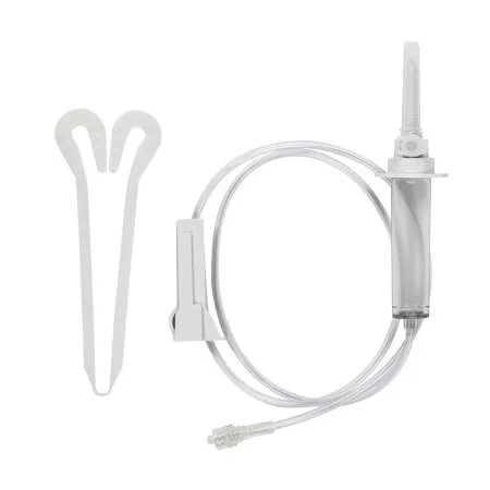 BD Becton Dickinson - CareFusion - MS3500-15 -  Secondary IV Administration Set Carefusion Gravity Without Ports 15 Drops / mL Drip Rate Without Filter 36 Inch Tubing Solution