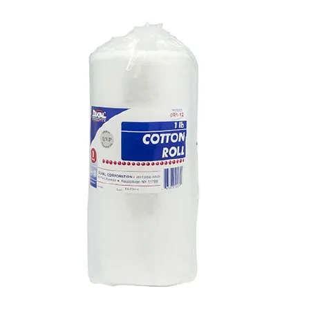Dukal - CR1-12 - Cotton Roll, 1 lb., 1 rl/bg, 12 bg/cs
