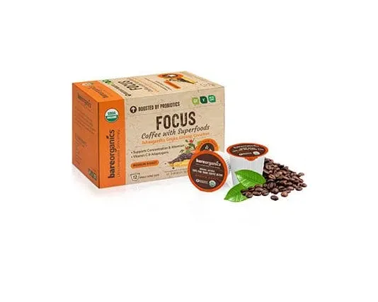 Bare Organics - 681981 - Focus Coffee K-Cups