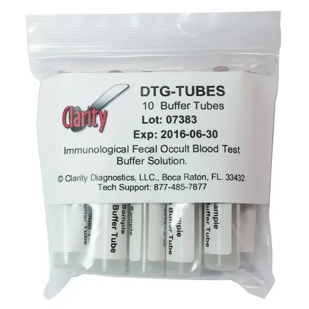 Clarity Diagnostics - DTG-TUBES - IFOB Tubes 10PK