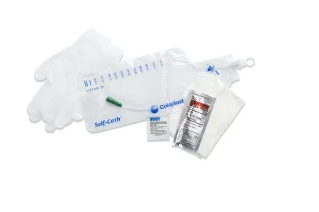 Coloplast - 1108 - Self-Cath Closed System Catheter With Collection Bag 8 Fr 16" 1100 Ml