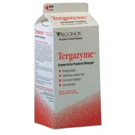 Alconox - Tergazyme - 1304-1 - Enzymatic Instrument Detergent Tergazyme Powder Concentrate 4 Lbs. Carton