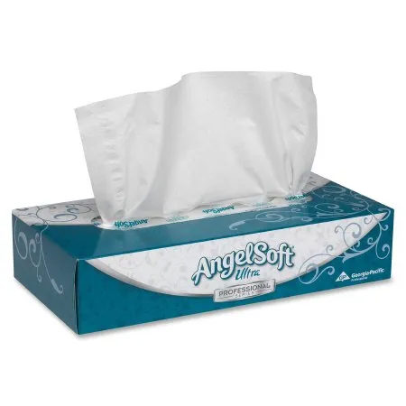 Georgia Pacific - Angel Soft Ultra Professional Series - 48560 - Angel Soft Ultra Professional Series Facial Tissue White 7-2/5 X 8-4/5 Inch 125 Count