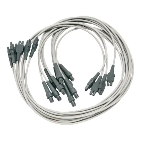 Carefusion - 38401817 - Leadwire, 12-Lead Set with Combiner, Banana-Ended, AHA