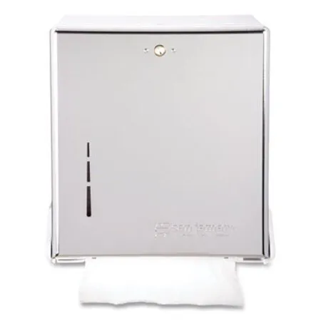 San Jamar - SJM-T1905XC - True Fold C-fold/multifold Paper Towel Dispenser, 11.63 X 5 X 14.5, Chrome