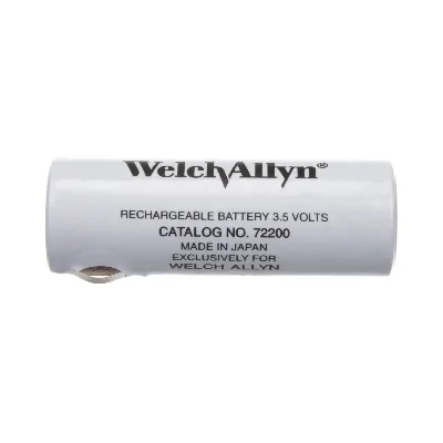 Welch Allyn - From: 06200-U6 To: 72600 - 3.5V Rechargeable Batteries For Nos. 71000