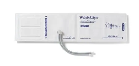 Welch Allyn - FlexiPort - SOFT-13-1SC - Single Patient Use Blood Pressure Cuff Flexiport 40 To 55 Cm Leg Cloth Fabric Cuff Thigh Cuff