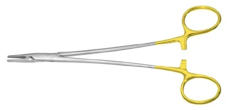 Integra Lifesciences - PM-2321 - Needle Holder 7 Inch Length Curved, Serrated Jaw