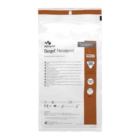 MOLNLYCKE HEALTH CARE - Biogel NeoDerm - 42975 - Molnlycke  Surgical Glove  Size 7.5 Sterile Polyisoprene Standard Cuff Length Micro Textured Light Brown Not Chemo Approved