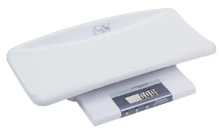 Detecto Scale - MB130 - Pediatric Scale Detecto Lcd Display 40 Lbs. Capacity Ac Adapter / Battery Operated