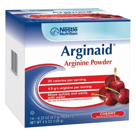 Nestle Healthcare Nutrition - 35984000 - Nestle Arginaid Arginine Intensive Cherry Flavor Powdered Mix 9.2g Packet