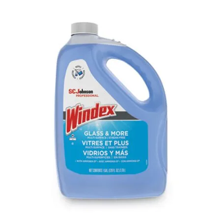 Windex - SJN-696503EA - Glass Cleaner With Ammonia-d, 1 Gal Bottle