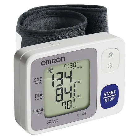 Omron Healthcare - Omron3 Series - BP629N - Home Automatic Digital Blood Pressure Monitor Omron3 Series One Size Fits Most Nylon 13 - 20 cm Wrist