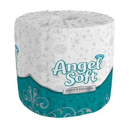 Georgia-Pacific Consumer - Angel Soft Professional Series - 16880 - Georgia Pacific  Toilet Tissue  White 2 Ply Standard Size Cored Roll 450 Sheets 4 X 4 1/20 Inch