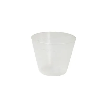 Dynarex - 4252 - Graduated Medicine Cup  1 oz. Clear Plastic Disposable