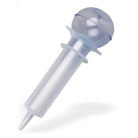 Nurse Assist - Clear-Vu - 3107 - Irrigation Bulb Syringe Clear-Vu Plastic Bulk Packaging NonSterile Disposable 60 mL