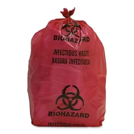 Unimed - Midwest - 05EB086000 - Biohazard Waste Bag 5 Gal. Red Bag 15-3/4 X 23-5/8 Inch