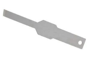 Surgical Specialties - 316 - Chisel Blade 3 Mm Width Flat Edge Stainless Steel