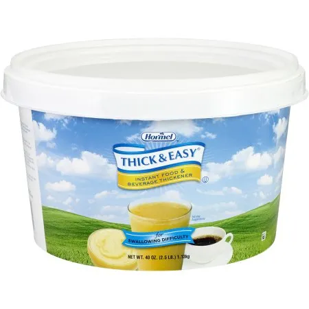 Hormel Food - Thick & Easy - 07941 - s  Food and Beverage Thickener  2.5 lb. Tub Unflavored Powder IDDSI Level 1 Slightly Thick