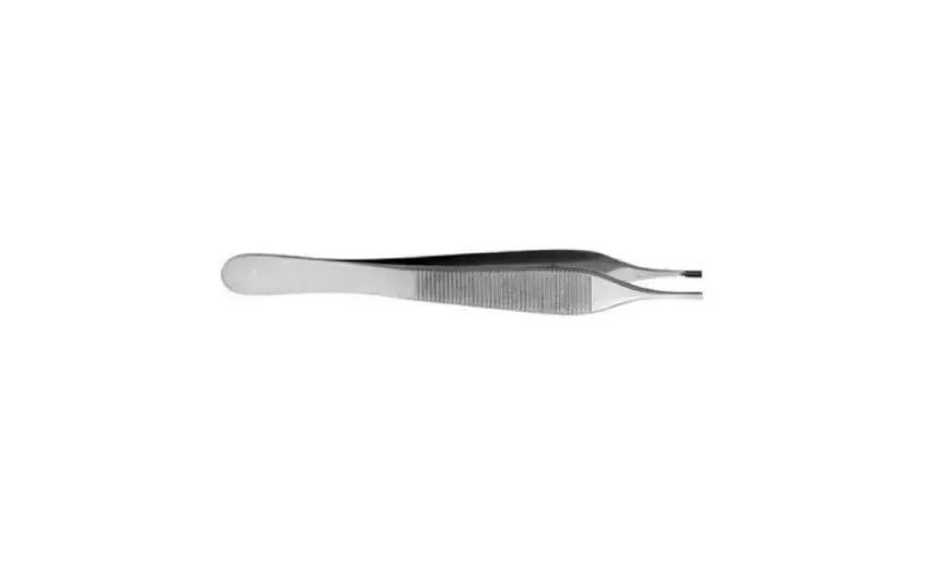 V. Mueller - Su2504 - Tissue Forceps Adson-Brown 4-7/8 Inch Length Surgical Grade Stainless Steel