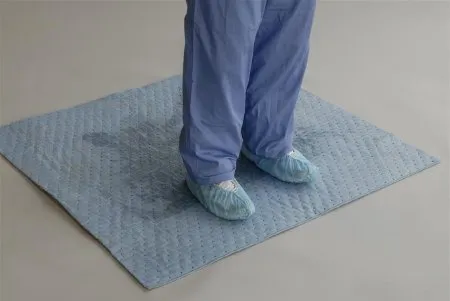 Aspen Surgical Products - SurgiSafe Specialty - 84672 - Absorbent Floor Mat SurgiSafe Specialty 40 X 72 Inch Blue