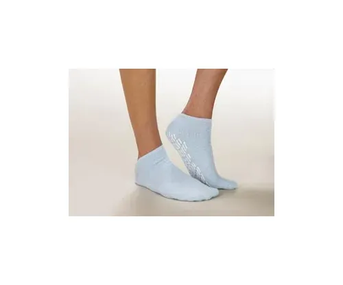 Albahealth - 80103 - Slippers, Adult Medium, Single Tread, Blue, 48/cs (70 cs/plt)