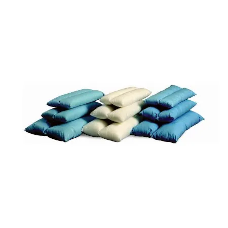 Medline - ProRest - MDT823300M - Heel Positioning Pillow ProRest 11 X 18 X 3-1/2 Inch Light Blue Reusable