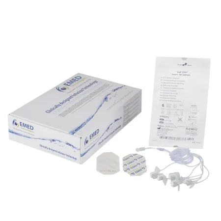 EMED Technologies - Sub-Q - SUB-609 - Subcutaneous Infusion Set Sub-Q 27 Gauge X 6 9 mm 36 Inch Tubing Without Port