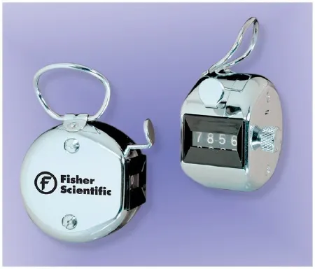 Fisher Scientific - S90189 - Hand Tally Counter 1.13 X 1.75 Inch Dia., 3 Oz. Weight, 9999 Displayed Text