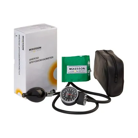 McKesson - McKesson LUMEON - 01-720-9CGRGM - Aneroid Sphygmomanometer Unit McKesson LUMEON Child Nylon 13 - 19.5 cm Pocket Aneroid