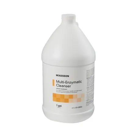 McKesson - 53-28502 - Multi Enzymatic Instrument Detergent Liquid 1 gal. Jug Spring Fresh Scent