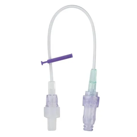 B Braun Medical - Caresite - 470100 - B. Braun  IV Extension Set  Needle Free Port Small Bore 8 Inch Tubing Without Filter Sterile