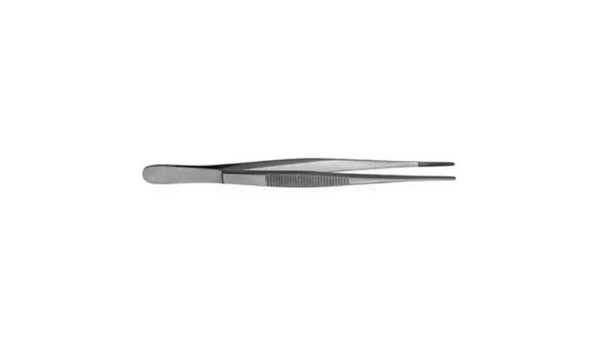 V. Mueller - SU2302 - Dressing Forceps 5-1/2 Inch Length Surgical Grade Stainless Steel Serrated