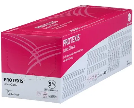 Cardinal - Protexis - 2D72N85X - Health Med   Latex Classic Surgical Gloves with Nitrile Coating, 9.8 mil, 8.5", Sterile.