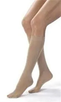 BSN Medical - JOBST Opaque - 115287 - Compression Stocking JOBST Opaque Thigh High Medium Natural Closed Toe