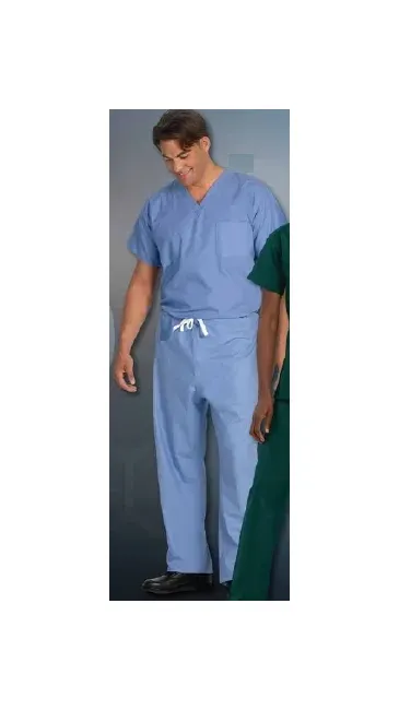 Fashion Seal Uniforms - 817-M - Scrub Pants Reversible Medium Ceil Blue Unisex