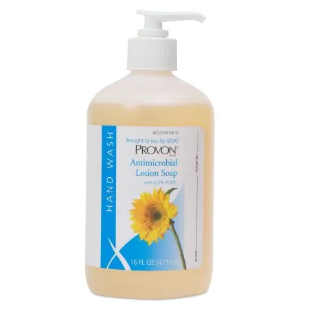 GOJO Industries - PROVON - 4303-12 -  Antimicrobial Soap  Lotion 16 oz. Pump Bottle Citrus Scent