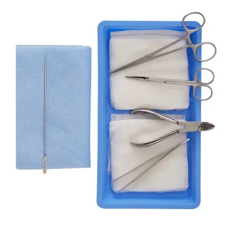 BR Surgical - BR980-74000 - Toe Nail Removal Tray