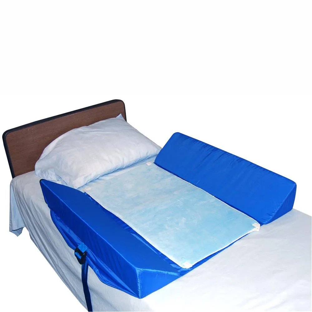 Skil-Care - From: 556020 To: 556030 - Bed Support System w/Attached 30 Degree Bolsters Nylon Bottom & Pad