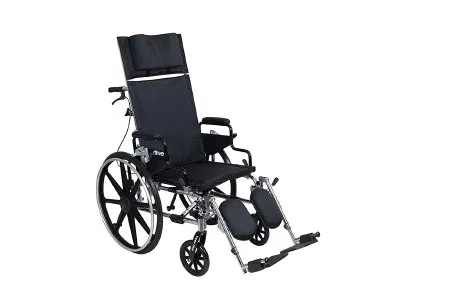 Drive Medical - drive Viper Plus GT - pla416rbdda - Lightweight Wheelchair drive Viper Plus GT Dual Axle Desk Length Arm Black Upholstery 16 Inch Seat Width Adult 300 lbs. Weight Capacity